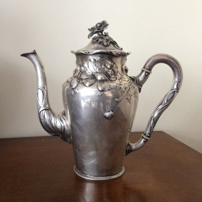 Silver Tea Set -- Teapot