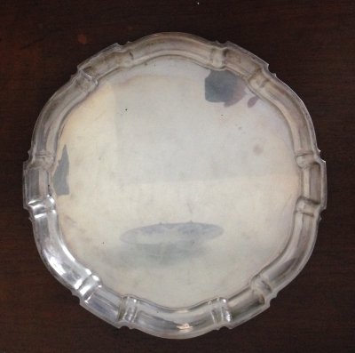 Chippendale Sterling Silver Tray
