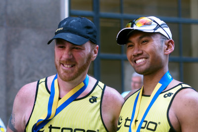 Boston Marathon 2016 - Blind Runners