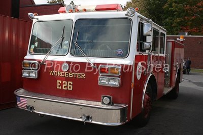 Worcester Fire Memorial Sunday