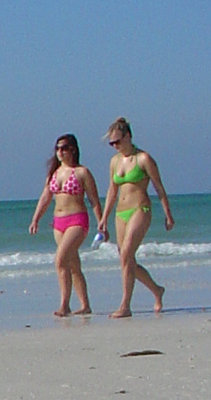 ....meanwhile, back at the beach....