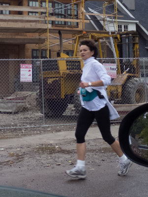 In a hurry