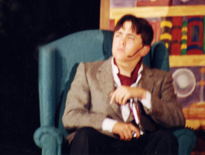 As Colonel Pickering in My Fair Lady, gr 8 school play