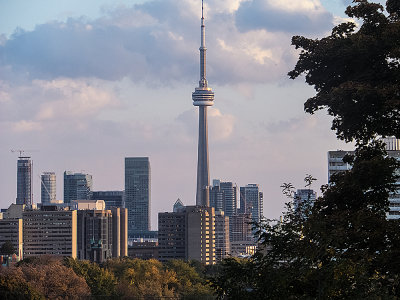 From Casa Loma, 2.5 miles (Fuji 770EXR)