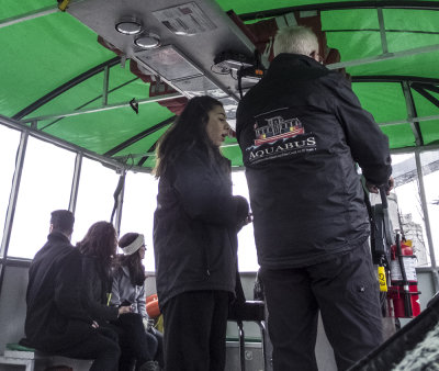 The ferry staff