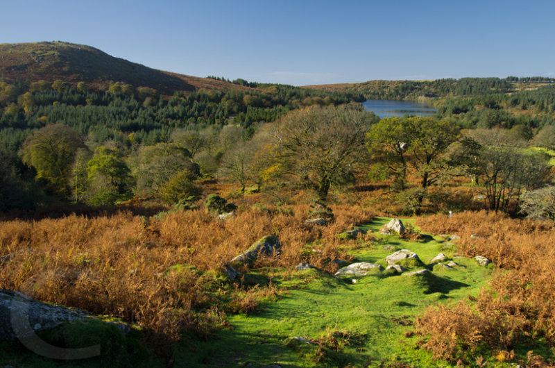 Burrator reservoir