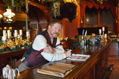 Barkeeper at the Longbranch Saloon