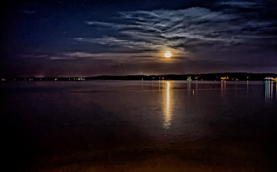 Moonrise, Tennessee River