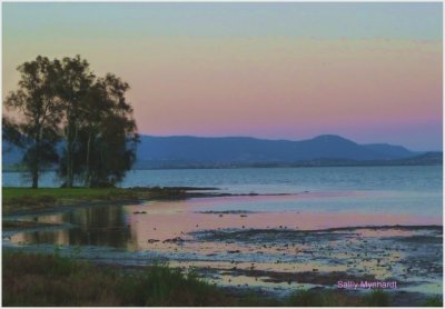 This late evening shot was taken at our lake.
It is a very popular picnic spot.