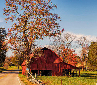 Barn by the Side of the Road