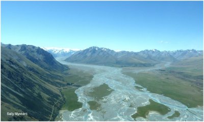 This shot was taken in New Zealand, South Island.
We did a flight over the highest peaks including Mount Cook.
It was a truly wonderful experience.