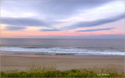 This is our lovely beach at Warilla.
It was taken in the early evening.