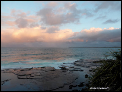 View from Barrack point. Taken in the late evening.