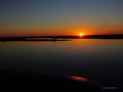 11-28-2015 Sunset from Grayland Beach on the Pacific