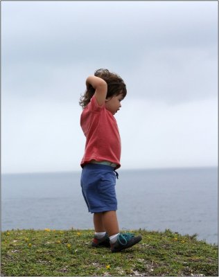 On top of the world!
My precious two year old Grandson Josh.
Taken at Hole in the Wall, South Africa