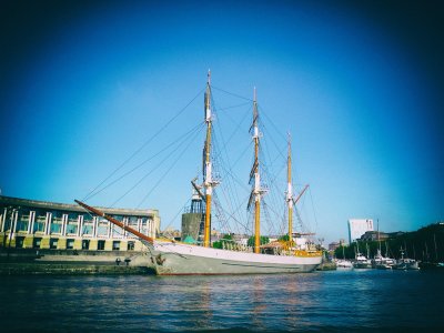 Sailing Ship in Bristol Docks