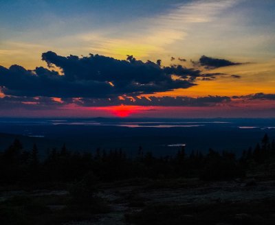 Sunset, Cadillac Mountain