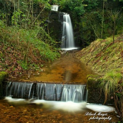 gnoll park waterfall
