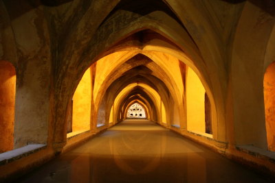 Royal baths, Alzacar, Seville