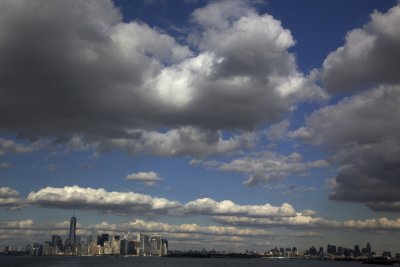 Clouds over NY NY