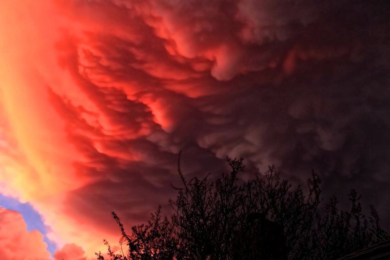 CLOUDS OVER MY HOUSE AFTER THE STORM