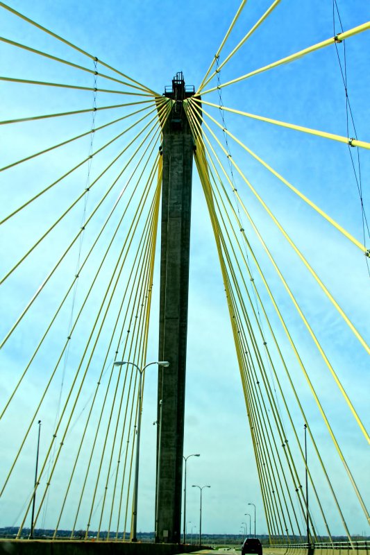 BRIDGE FROM MISSOURI TO ILLINOIS