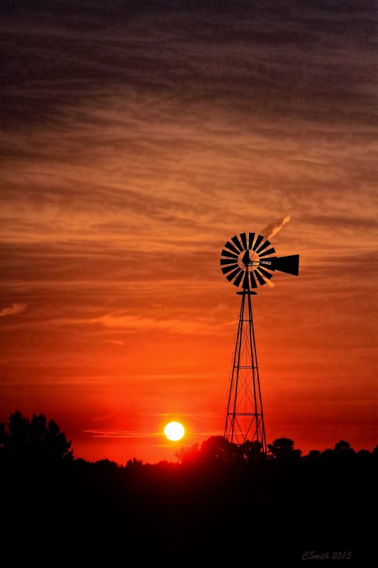EAST TEXAS COUNTRY SUNSET