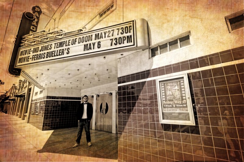 TOBY AT THE MOVIES