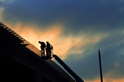 STEPPING OUT OF THE CHERRY PICKER