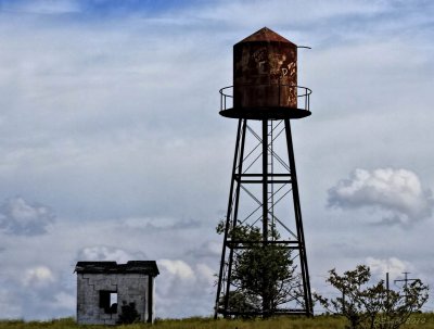 OUTDATED WATER TOWER