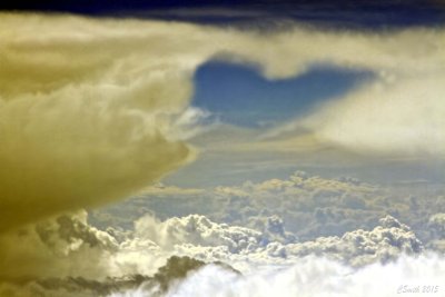 DIFFERENT VIEW OF CLOUDS - LOVE FROM ABOVE