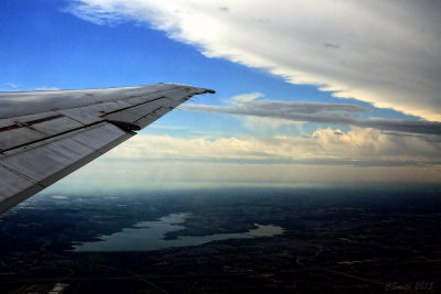 DIFFERENT VIEW OF CLOUDS - WING CLOUDS