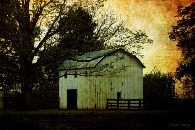 TRAVEL IN ILLINOIS - THE OLD BARN