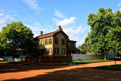 NATIONALLY - NATIONALLY HISTORIC SITE - ABRAHAM LINCOLN'S HOME