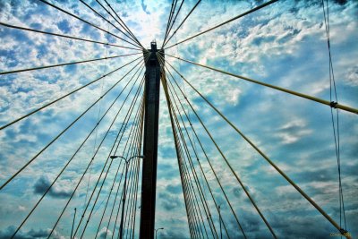 BRIDGE CROSSING FROM ALTON IL, TO ST. LOUIS, MO