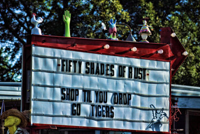 50 SHADES OF RUST - SIGN
