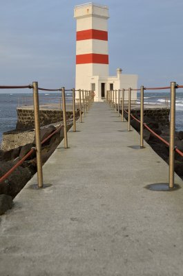 The old Garskagi lighthouse