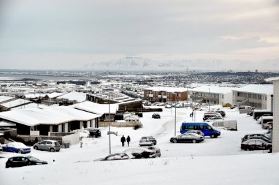 The view from Hafnarfjrur