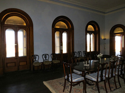 The dining room