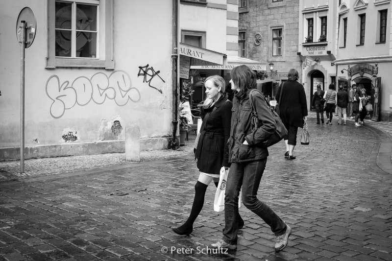 Prague 35 mm B & W