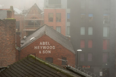 Foggy Manchester