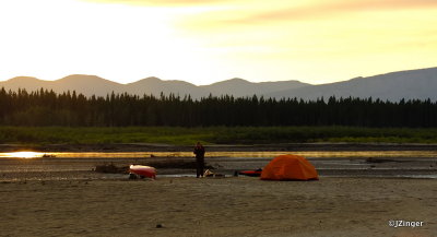 Paddling Trip down the  Mackenzie River, North Nahanni Confluence