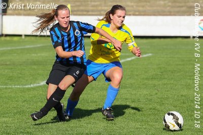 Club Brugge KV B vs Voetbalclub Moldavo