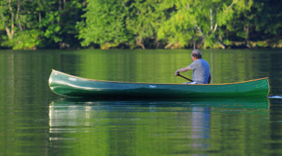 Dawn Canoeist