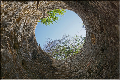 Inside The Rum Mill Chimney