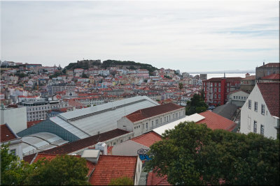 Lisbon And Hilltop Castelo De Sao Jorge