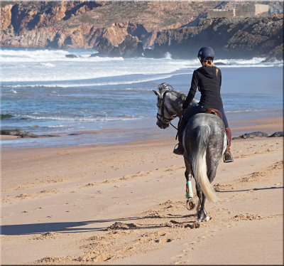 Beach Horseback Riding, Sintra