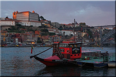 Porto Waterfront At Dusk