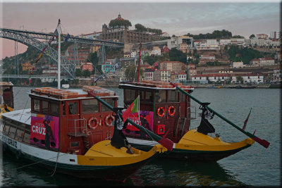 Porto's Beautiful Waterfront And Colourful Boats