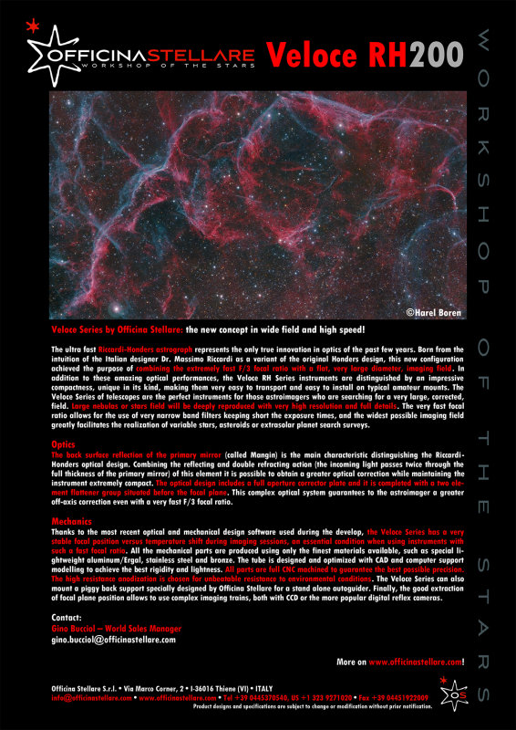 Officina Stellare Veloce RH 200 - 2014 Flyer Pg.2